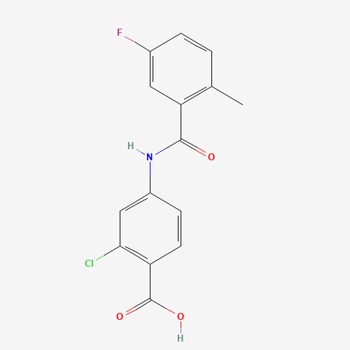 2-chloro-4-(5-fluoro-2-methylbenzamido)benzoic acid (CAS: 168080-49-7) - Related Chemical Product