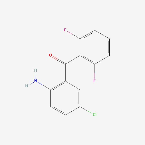 (2-amino-5-chlorophenyl)(2,6-difluorophenyl)methanone (CAS: 28910-83-0) - Related Chemical Product