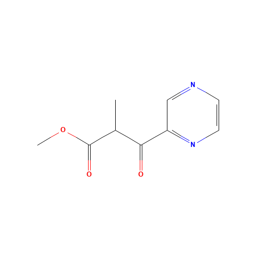methyl 2-methyl-3-oxo-3-(pyrazin-2-yl)propanoate (CAS: 324737-10-2) - Related Chemical Product