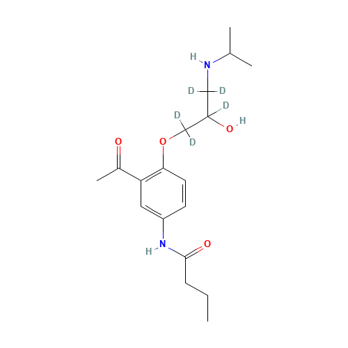 Acebutolol-d5 (CAS: 1189500-68-2) - Related Chemical Product