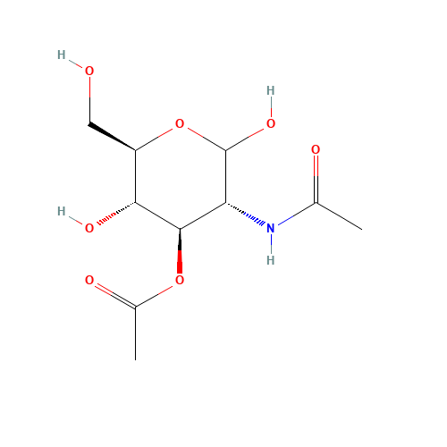 2-Acetamido-3-O-acetyl-2-deoxy-D-glucopyranose (CAS: 51449-93-5) - Related Chemical Product