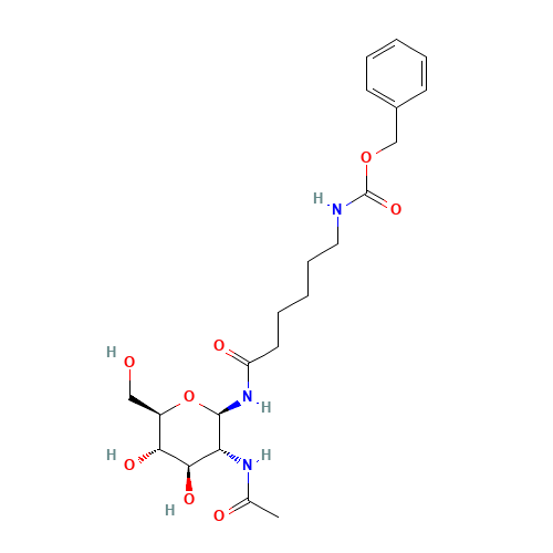 2-Acetamido-2-deoxy-N-[N-(benzyloxycarbonyl)-ε-aminocaproyl]-b-D-glucopyranosylamine (CAS: 56146-89-5) - Related Chemical Product