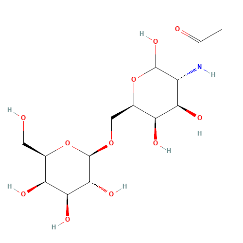 2-Acetamido-2-deoxy-6-O-(b-D-galactopyranosyl)-D-galactopyranose (CAS: 209977-51-5) - Related Chemical Product