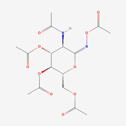 2-Acetamido-2-deoxy-D-gluconhydroximo-1,5-lactone 1,3,4,6-tetraacetate (CAS: 132152-77-3) - Related Chemical Product