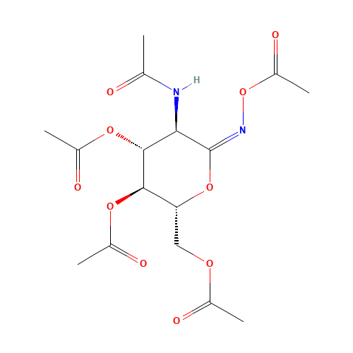 2-Acetamido-2-deoxy-D-gluconhydroximo-1,5-lactone 1,3,4,6-tetraacetate (CAS: 132152-77-3) - Related Chemical Product