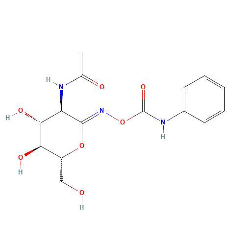 O-(2-Acetamido-2-deoxy-D-glucopyranosylidene)amino N-Phenylcarbamate` (CAS: 132489-69-1) - Related Chemical Product