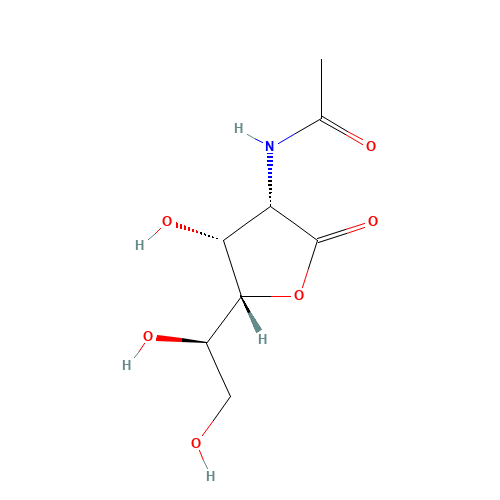 2-Acetamido-2-deoxy-D-mannono-1,4-lactone (CAS: 28876-37-1) - Related Chemical Product
