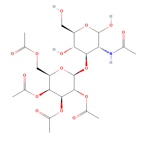 2-Acetamido-2-deoxy-3-O-(2,3,4,6-tetra-O-acetyl-b-D-galactopyranosyl) D-glucopyranose (CAS: 191532-23-7) - Related Chemical Product