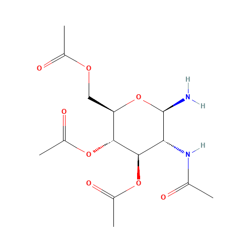 2-Acetamido-2-deoxy-3,4,6-tri-O-acetyl-b-D-glucopyranosylamine (CAS: 4515-24-6) - Related Chemical Product