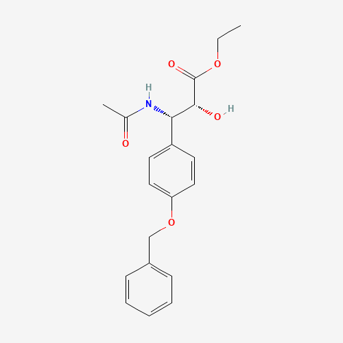 (aR,bS)-b-(Acetylamino)-a-hydroxy-4-(phenylmethoxy)-benzenepropanoic Acid Ethyl Ester (CAS: 382596-25-0) - Related Chemical Product