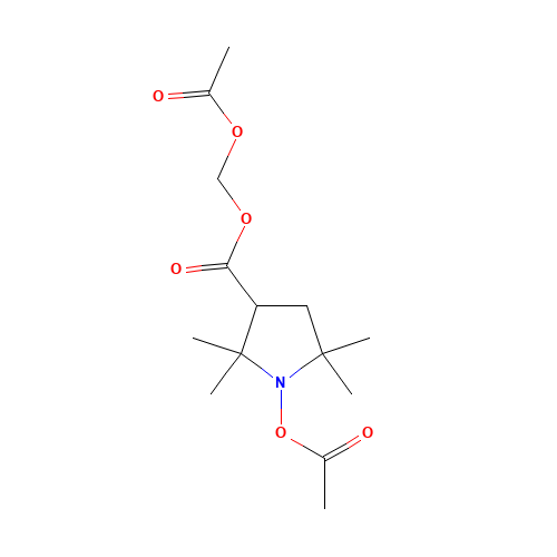 1-Acetoxy-3-(acetoxymethoxy)carbonyl-2,2,5,5-tetramethylpyrrolidine (CAS: 439858-40-9) - Related Chemical Product