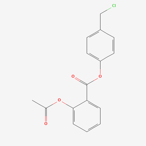 2-(Acetyloxy)benzoic Acid 4-(Chloromethyl)phenyl Ester (CAS: 410071-22-6) - Related Chemical Product