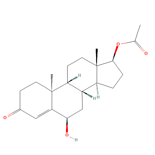 17b-Acetoxy 6b-Hydroxy Testosterone (CAS: 4223-43-2) - Related Chemical Product