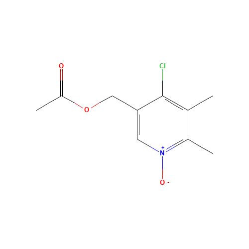5-Acetoxymethyl-2,3-dimethyl-4-chloropyridine N-oxide (CAS: 1159976-98-3) - Related Chemical Product