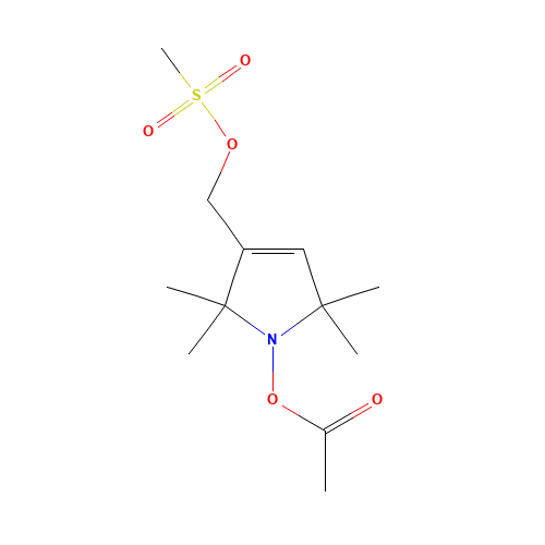 (1-Acetoxy-2,2,5,5-tetramethyl-δ-3-pyrroline-3-methyl) Methanesulfonate (CAS: 887352-13-8) - Related Chemical Product