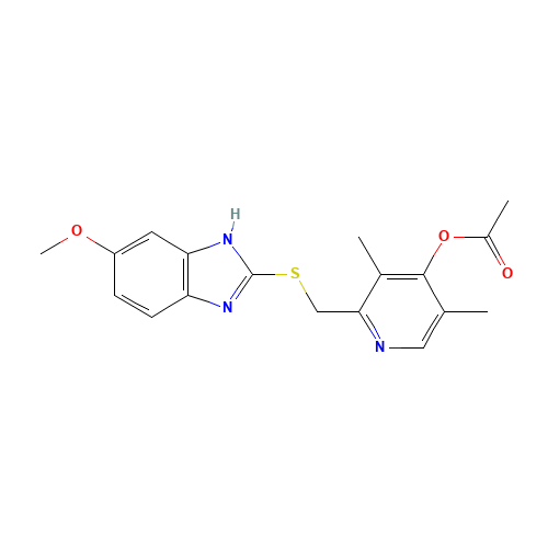 4-Acetyloxy Omeprazole Sulfide (CAS: 1359829-71-2) - Related Chemical Product