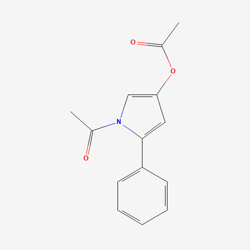 N-Acetyl-3-acetoxy-5-phenylpyrrole (CAS: 100750-39-8) - Related Chemical Product