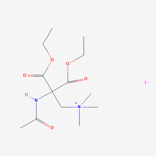 (2-Acetamido-2,2-dicarboxyethyl)trimethylammonium Iodide Diethyl Ester (CAS: 7689-61-4) - Related Chemical Product