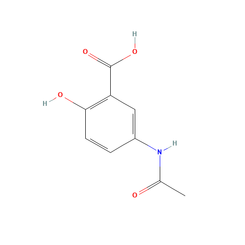 N-Acetyl Mesalazine (CAS: 51-59-2) - Related Chemical Product