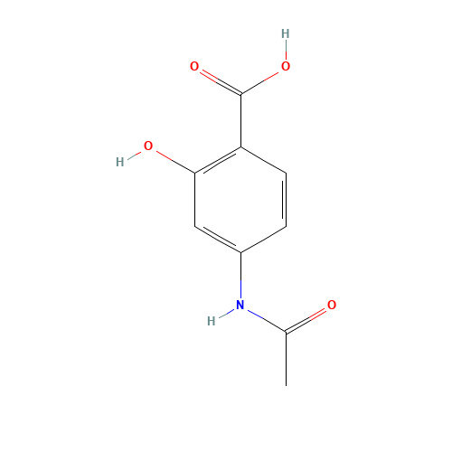 N-Acetyl-4-aminosalicylic Acid (CAS: 50-86-2) - Related Chemical Product