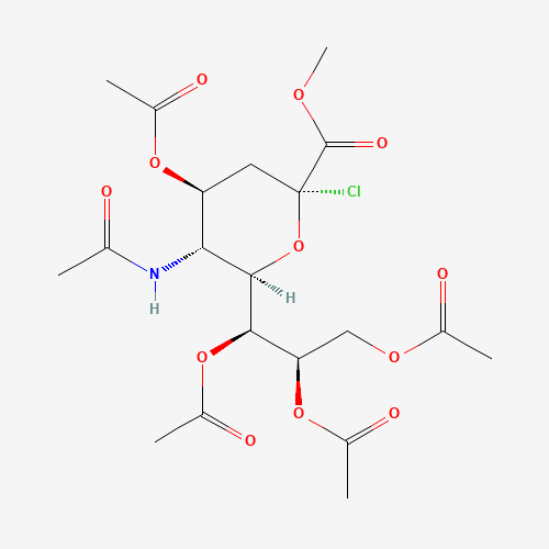 N-Acetyl-2-chloro-2-deoxyneuraminic Acid Methyl Ester 4,7,8,9-Tetraacetate (CAS: 67670-69-3) - Related Chemical Product