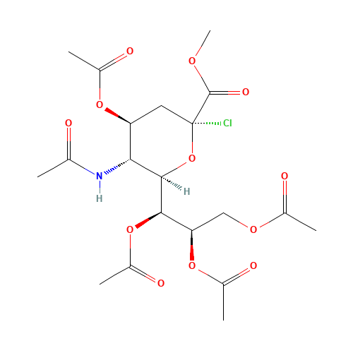N-Acetyl-2-chloro-2-deoxyneuraminic Acid Methyl Ester 4,7,8,9-Tetraacetate (CAS: 67670-69-3) - Related Chemical Product