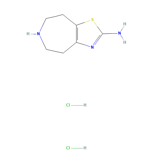 2-Amino-4,5,6,7,8-pentahydrothiazolo[5,4-d]azepine Dihydrochloride (CAS: 36085-64-0) - Related Chemical Product