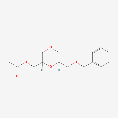 2-Acetate-6-[(phenylmethoxy)methyl]-1,4-dioxane-2-methanol (CAS: 338458-98-3) - Related Chemical Product