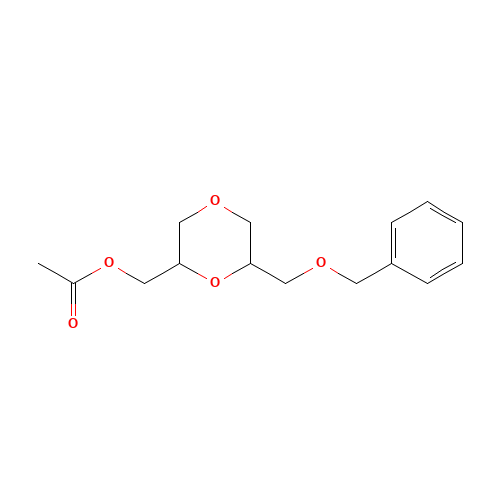 2-Acetate-6-[(phenylmethoxy)methyl]-1,4-dioxane-2-methanol (CAS: 338458-98-3) - Related Chemical Product