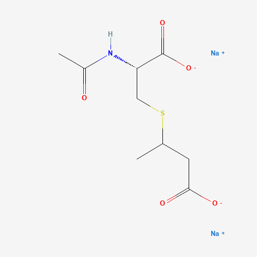 N-Acetyl-S-(3-carboxy-2-propyl)-L-cysteine Disodium Salt (CAS: 1041285-62-4) - Related Chemical Product