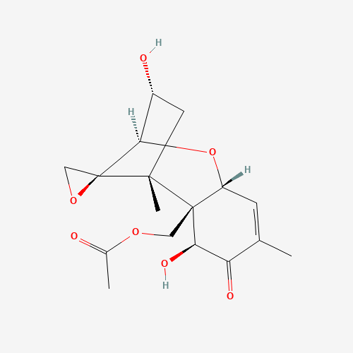 15-Acetyl Deoxynivalenol (CAS: 88337-96-6) - Chemical Structure and Molecular Formula 