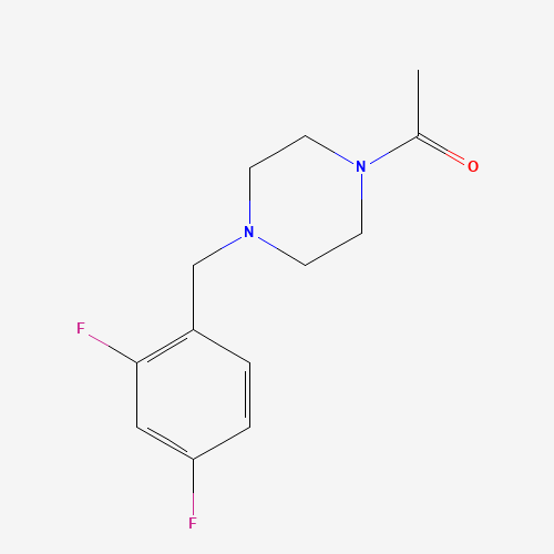 1-Acetyl-4-(2,4-difluorobenzyl)piperazine (CAS: 416894-09-2) - Related Chemical Product