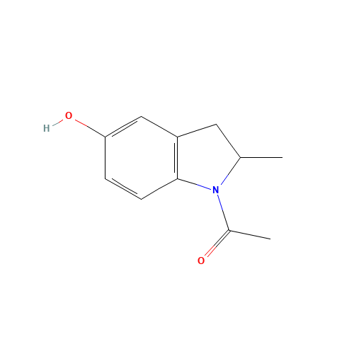 1-Acetyl-2,3-dihydro-2-methyl-1H-indol-5-ol (CAS: 186792-92-7) - Related Chemical Product