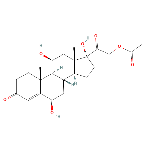 21-O-Acetyl 6b-Hydroxy Cortisol (CAS: 13096-53-2) - Related Chemical Product