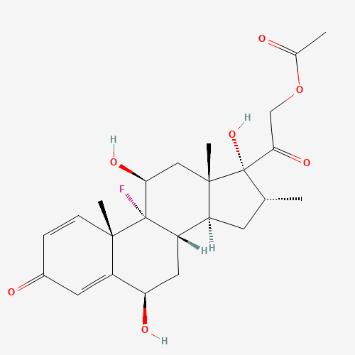 21-O-Acetyl 6b-Hydroxy Dexamethasone (CAS: 72559-77-4) - Related Chemical Product