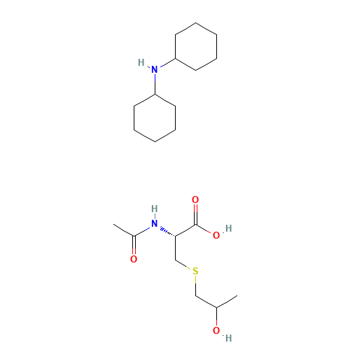 N-Acetyl-S-(2-hydroxypropyl)cysteine Dicyclohexylammonium Salt (CAS: 38130-86-8) - Related Chemical Product
