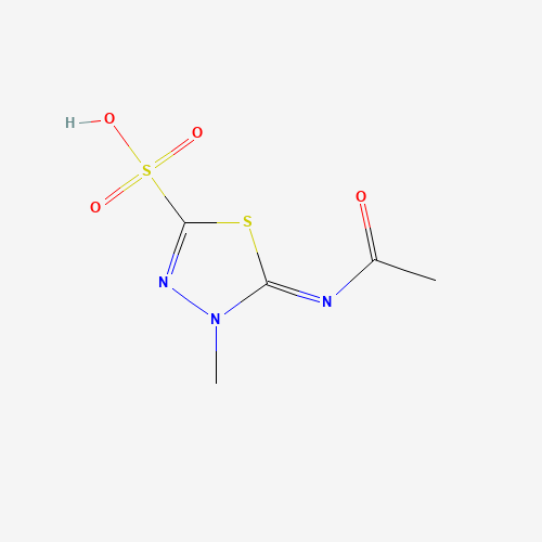 5-(Acetylimino)-4,5-dihydro-4-methyl-1,3,4-thiadiazole-2-sulfonic Acid (CAS: 1312679-00-7) - Related Chemical Product