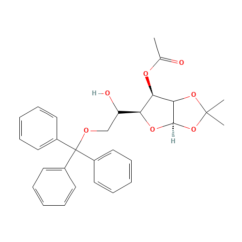 3-Acetyl-1,2-O-isopropylidene-6-O-trityl-a-D-galactofuranose (CAS: 109680-97-9) - Related Chemical Product