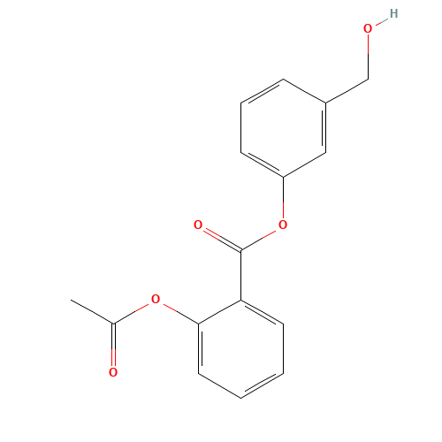 2-(Acetyloxy)benzoic Acid 3-(hydroxymethyl)phenyl Ester (CAS: 287118-98-3) - Related Chemical Product