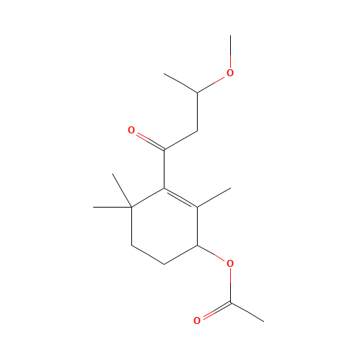 1-[3-(Acetyloxy)-2,6,6-trimethyl-1-cyclohexen-1-yl]-3-methoxy-1-butanone (CAS: 945426-70-0) - Related Chemical Product