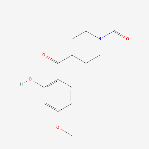 4-(N-Acetyl)piperidinyl 2-(5-Methoxy)phenol Ketone (CAS: 64671-18-7) - Related Chemical Product