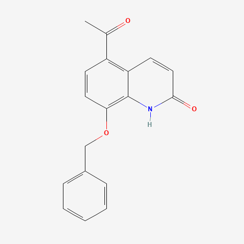 5-Acetyl-8-(phenylmethoxy)-2-quinolinone (CAS: 93609-84-8) - Related Chemical Product