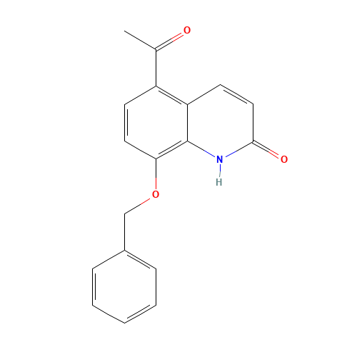 5-Acetyl-8-(phenylmethoxy)-2-quinolinone (CAS: 93609-84-8) - Related Chemical Product