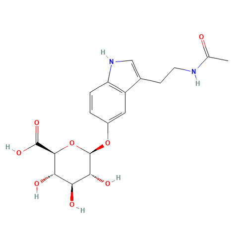 N-Acetyl Serotonin b-D-Glucuronide (CAS: 18430-06-3) - Related Chemical Product