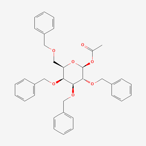 1-O-Acetyl-2,3,4,6-tetra-O-benzyl-b-D-galactopyranose (CAS: 3866-62-4) - Related Chemical Product