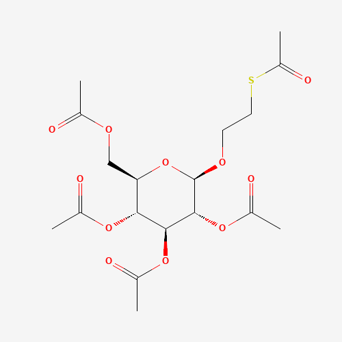 2'-(Acetylthio)ethyl 2,3,4,6-Tetra-O-acetyl-b-D-glucopyranoside (CAS: 34044-34-3) - Related Chemical Product