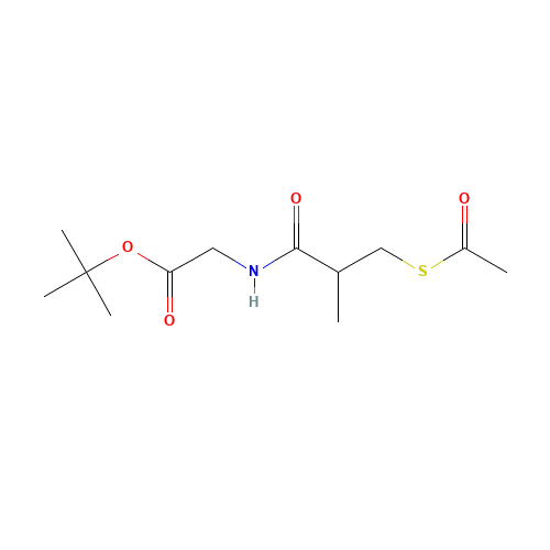 N-(3-Acetylthio-2-methylpropanoyl)glycine tert-Butyl Ester (CAS: 1076198-75-8) - Related Chemical Product
