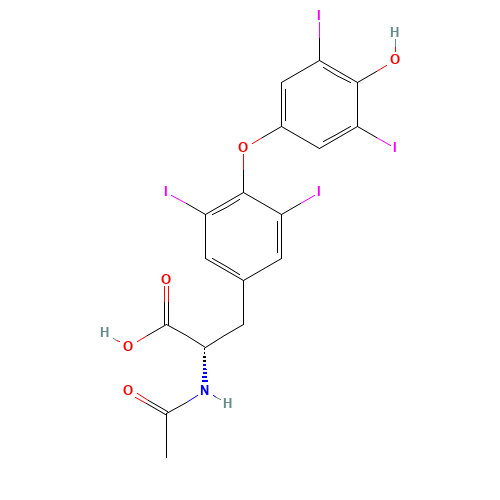 N-Acetyl L-Thyroxine (CAS: 26041-51-0) - Related Chemical Product