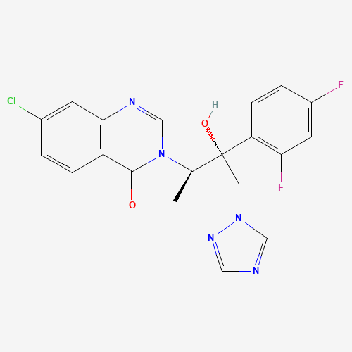 Albaconazole (CAS: 187949-02-6) - Chemical Structure and Molecular Formula 