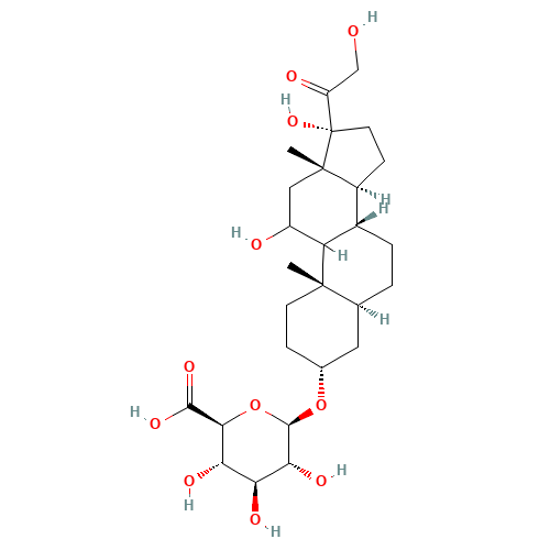 Allo-3a-tetrahydro Cortisol 3-O-b-D-Glucuronide (CAS: 30954-21-3) - Related Chemical Product